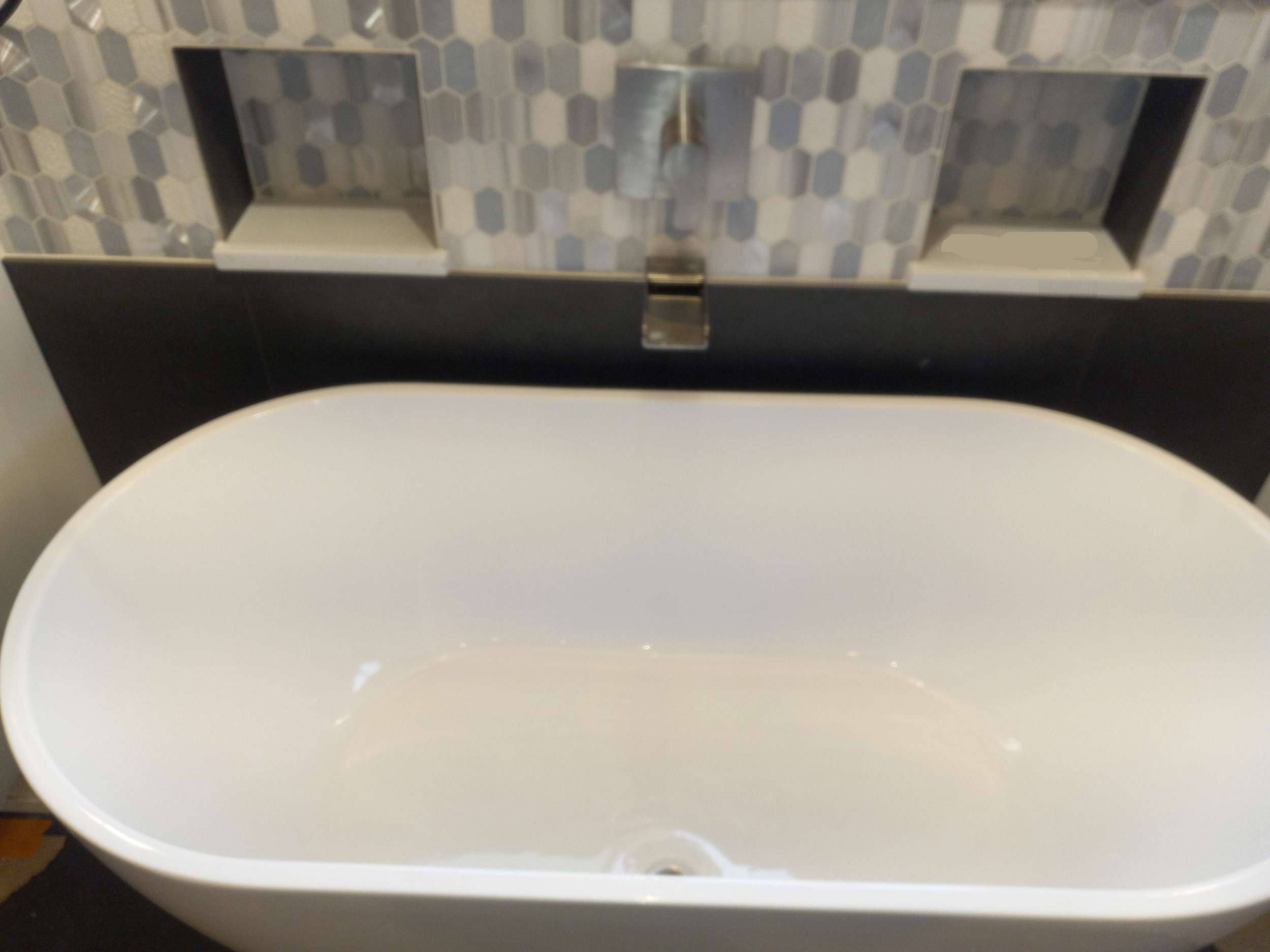LaCasse Plumbing bathtub installation - residential plumbing project